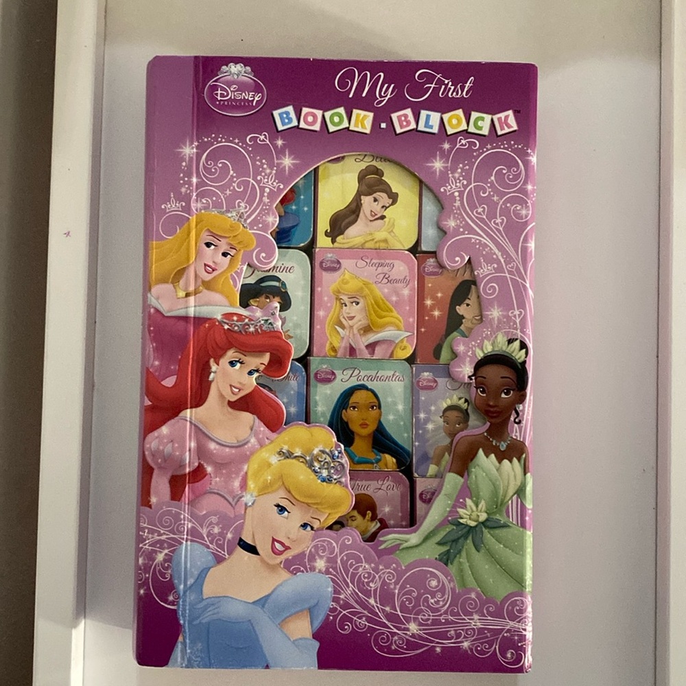 My first book block Disney Princess